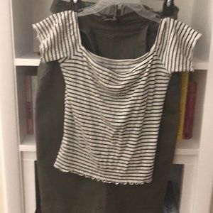 Off the shoulder shirt